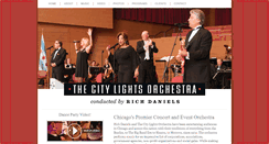 Desktop Screenshot of citylightsorchestra.com